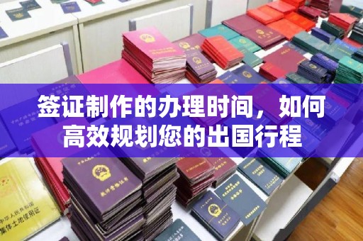 埔里签证制作的办理时间，如何高效规划您的出国行程