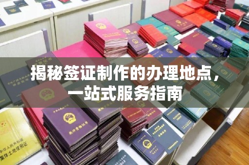 埔里揭秘签证制作的办理地点，一站式服务指南